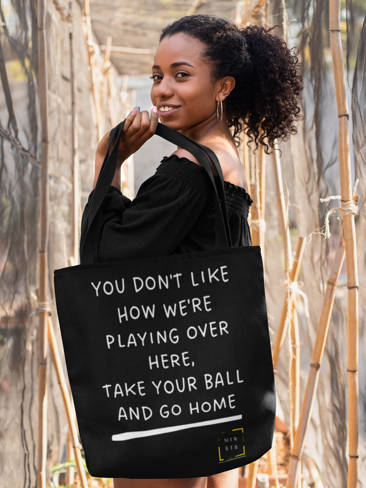 You Don't Like How We're Playing Canvas Tote Bag