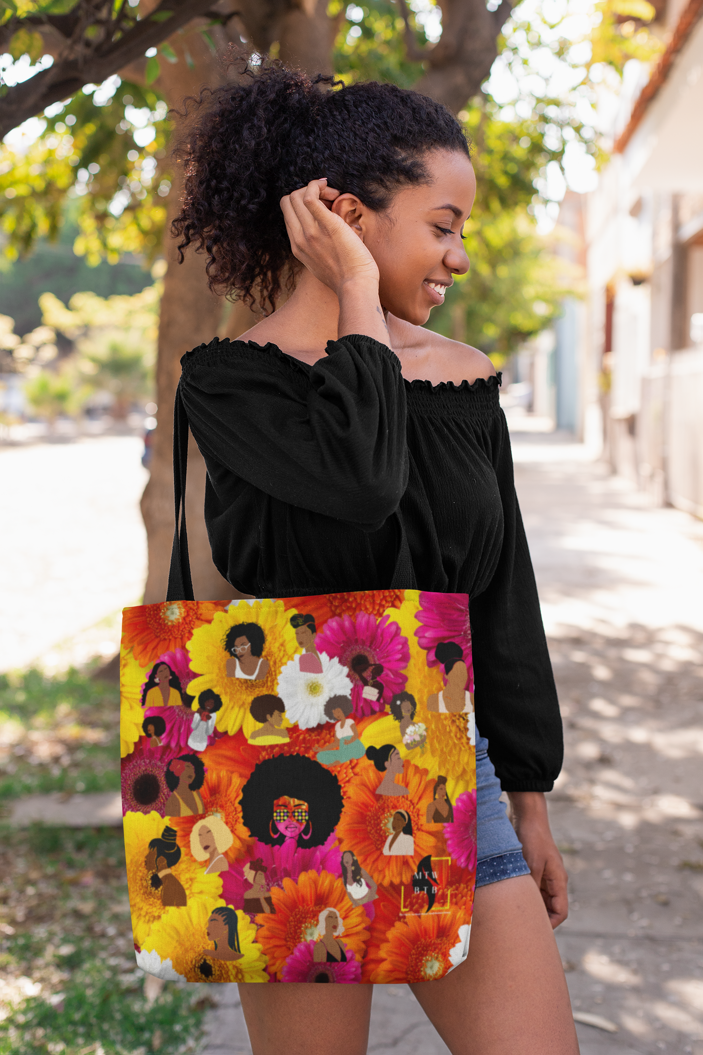 Sisters Vibrant Tote Bag